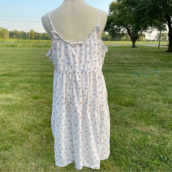 Vintage Honors Cotton Sundress Style Nightgown - Picture 6 of 9